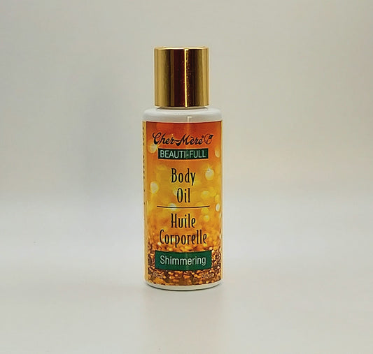 Shimmering body oil (travel size)