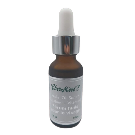 Vitamin E + Squalane Facial Oil Serum