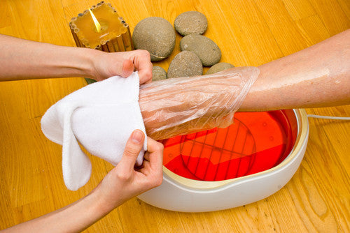 Spa Paraffin Pedicure and Gel Polish