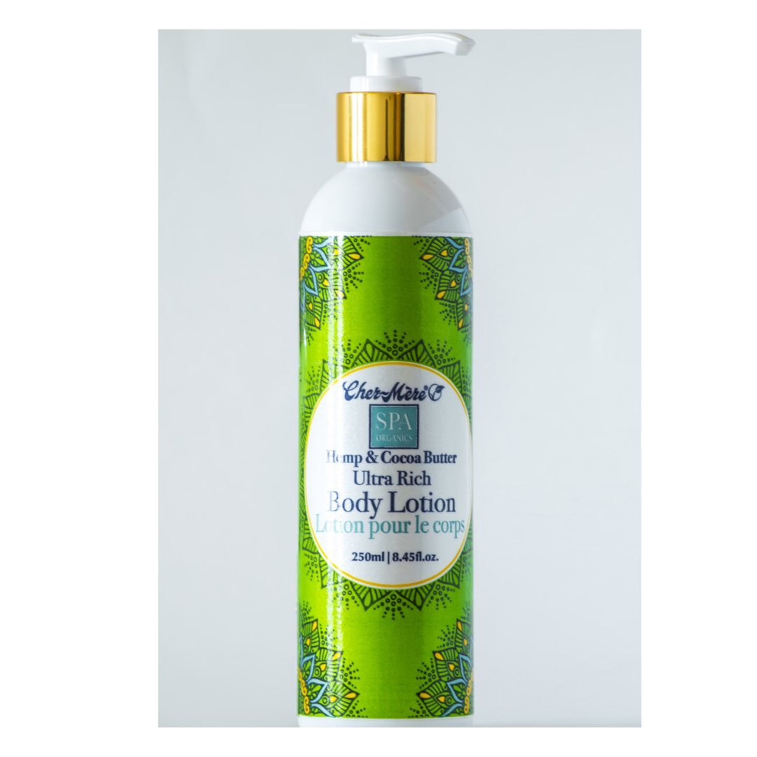 Hemp And Cocoa Butter Body Lotion 250ml Cher Mere
